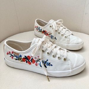 Keds x Rifle Paper Co. Embroidered Sneakers
